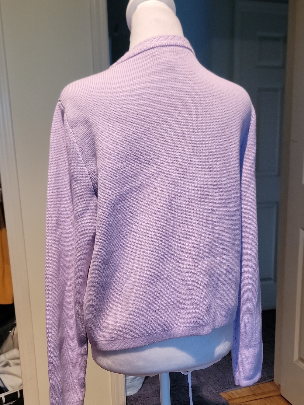 J Crew Purple Cardigan - Picture 6 of 8
